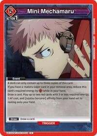 Mini Mechamaru - UEX02BT: Jujutsu Kaisen Vol.2 - Union Arena card