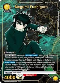 Megumi Fushiguro (007) (SR*) - UEX02BT: Jujutsu Kaisen Vol.2 - Union Arena card