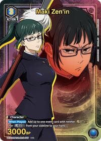 Maki Zen'in (U*) - UEX02BT: Jujutsu Kaisen Vol.2 - Union Arena card