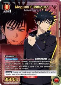Megumi Fushiguro (056) (R*) - UEX02BT: Jujutsu Kaisen Vol.2 - Union Arena card