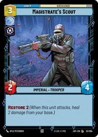 Magistrate's Scout - Legends of the Force - Star Wars: Unlimited card