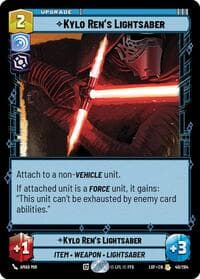 Kylo Ren's Lightsaber - Legends of the Force - Star Wars: Unlimited card