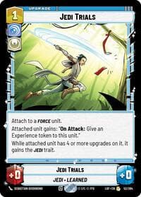 Jedi Trials - Legends of the Force - Star Wars: Unlimited card