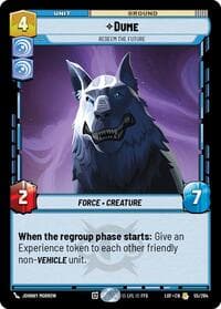 Dume - Redeem the Future - Legends of the Force - Star Wars: Unlimited card