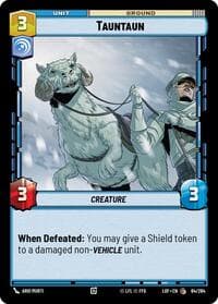 Tauntaun - Legends of the Force - Star Wars: Unlimited card