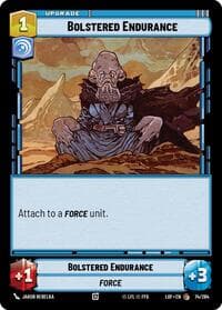 Bolstered Endurance - Legends of the Force - Star Wars: Unlimited card