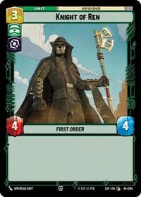 Knight of Ren - Legends of the Force - Star Wars: Unlimited card