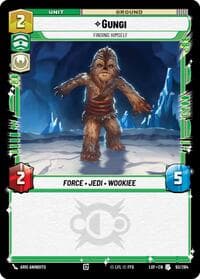Gungi - Finding Himself - Legends of the Force - Star Wars: Unlimited card