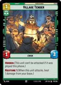 Village Tender - Legends of the Force - Star Wars: Unlimited card