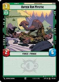 Outer Rim Mystic - Legends of the Force - Star Wars: Unlimited card