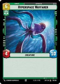 Hyperspace Wayfarer - Legends of the Force - Star Wars: Unlimited card