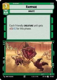 Rampage - Legends of the Force - Star Wars: Unlimited card
