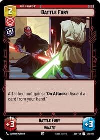 Battle Fury - Legends of the Force - Star Wars: Unlimited card