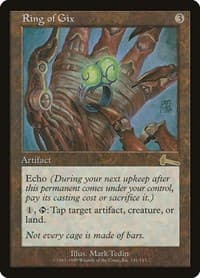 Ring of Gix - Urza's Legacy - Magic: The Gathering card