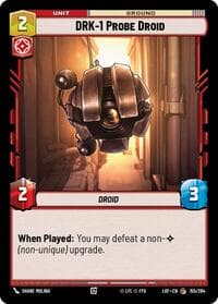 DRK-1 Probe Droid - Legends of the Force - Star Wars: Unlimited card