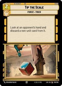 Tip the Scale - Legends of the Force - Star Wars: Unlimited card