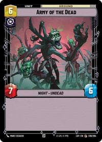 Army of the Dead - Legends of the Force - Star Wars: Unlimited card