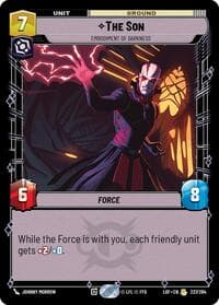 The Son - Embodiment of Darkness - Legends of the Force - Star Wars: Unlimited card