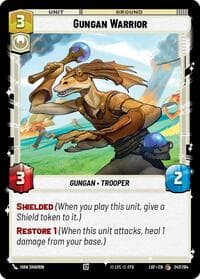 Gungan Warrior - Legends of the Force - Star Wars: Unlimited card