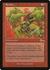 Rivalry - Urza's Legacy - Magic: The Gathering card