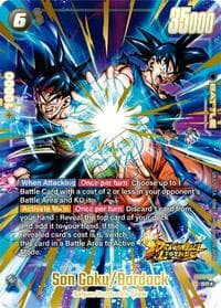 Son Goku/Bardock (Bonus Pack Alternate Art) - Starter Deck 9: Shallot - Dragon Ball Super: Fusion World card