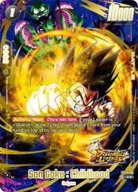 Son Goku : Childhood (Bonus Pack Alternate Art) - Starter Deck 9: Shallot - Dragon Ball Super: Fusion World card