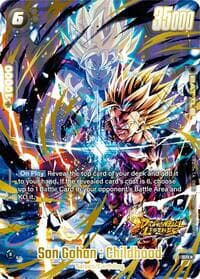 Son Gohan : Childhood (Bonus Pack Alternate Art) - Starter Deck 9: Shallot - Dragon Ball Super: Fusion World card