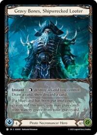 Gravy Bones, Shipwrecked Looter // Gravy Bones - High Seas - Flesh and Blood TCG card