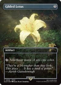 Gilded Lotus (Rainbow Foil) (909) - Secret Lair Drop Series - Magic: The Gathering card