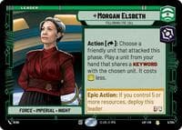 Morgan Elsbeth - Following the Call - Legends of the Force - Star Wars: Unlimited card