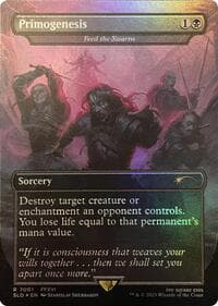 Primogenesis - Feed the Swarm (Rainbow Foil) - Secret Lair Drop Series - Magic: The Gathering card