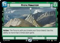 Mystic Monastery - Legends of the Force - Star Wars: Unlimited card
