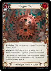 Copper Cog - FAB351 - Flesh and Blood: Promo Cards - Flesh and Blood TCG card