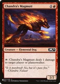 Chandra's Magmutt - The List Reprints - Magic: The Gathering card