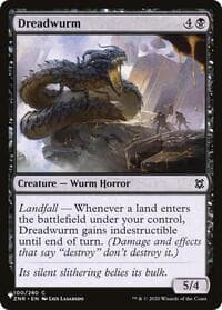 Dreadwurm - The List Reprints - Magic: The Gathering card