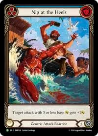 Nip at the Heels - FAB326 - Flesh and Blood: Promo Cards - Flesh and Blood TCG card