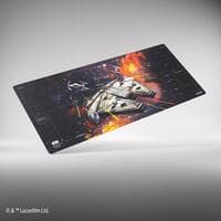 Star Wars: Unlimited Xtra-Wide Game Mat - Millennium Falcon - GameGenic Playmats - Playmats card