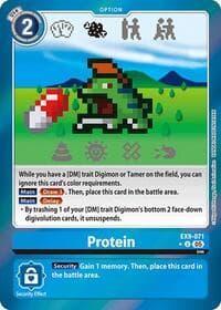 Protein (Limited Foil) - Versus Monsters - Digimon Card Game card