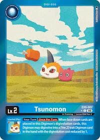 Tsunomon (Limited Foil) - Versus Monsters - Digimon Card Game card