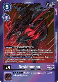 Devidramon (Limited Foil) - Versus Monsters - Digimon Card Game card
