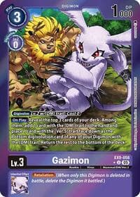 Gazimon (Limited Foil) - Versus Monsters - Digimon Card Game card