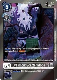 Eyesmon: Scatter Mode (Limited Foil) - Versus Monsters - Digimon Card Game card