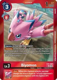 Biyomon (Limited Foil) - Versus Monsters - Digimon Card Game card