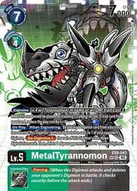 MetalTyrannomon (SP) - Versus Monsters - Digimon Card Game card