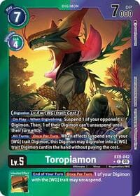 Toropiamon (Limited Foil) - Versus Monsters - Digimon Card Game card