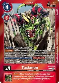 Tuskmon (Limited Foil) - Versus Monsters - Digimon Card Game card
