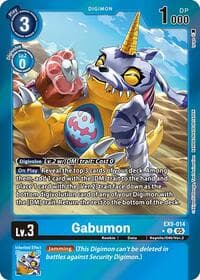 Gabumon (Limited Foil) - Versus Monsters - Digimon Card Game card