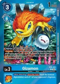 Gizamon (Limited Foil) - Versus Monsters - Digimon Card Game card