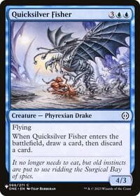 Quicksilver Fisher - The List Reprints - Magic: The Gathering card