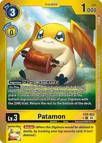 Patamon (Limited Foil) - Versus Monsters - Digimon Card Game card